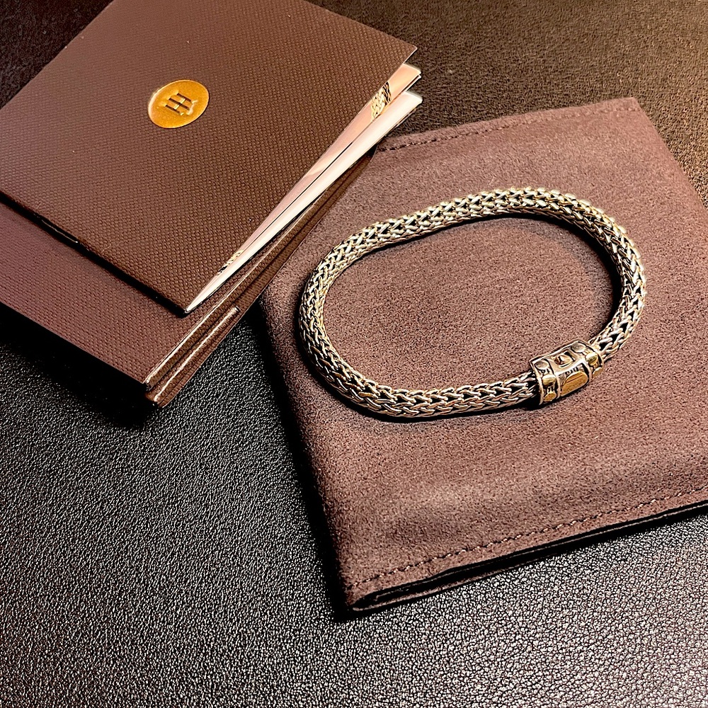 Sterling Silver & 18k Gold John Hardy Bracelet